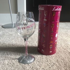 “Princess” Lolita wine glass